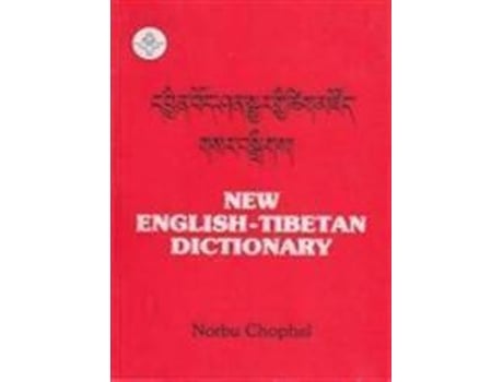 Livro New English-Tibetan Dictionary de Norbu Chopel (Inglês)