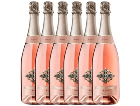 Espumante SEGURA VIUDAS Segura Viudas Rosé Brut Cava (0.75 L - 6 unidades)