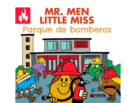 Livro Mr. Men Little Miss Parque De Bomberos de Adam Hargreaves (Espanhol)