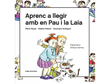 Livro Aprenc A Llegir Amb En Pau I La Laia de Pilarín Bayés Luna (Catalão)