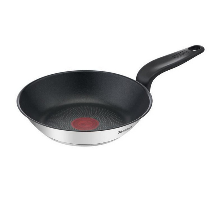 Frigideira Tefal Intuition T-fal de aço inoxidável prateado de aço  inoxidável de 20 cm adequada para intuição