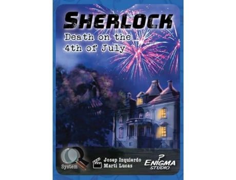 Jogo de Tabuleiro  Sherlock: Death on The 4th of July (Inglês - Idade Mínima: 8)