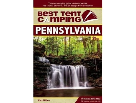 Livro best tent camping: pennsylvania de matt willen (inglês)