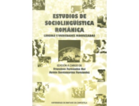 Livro Estudios De Sociolinguistica Romanica de Francisco Fernandez Rei (Espanhol)