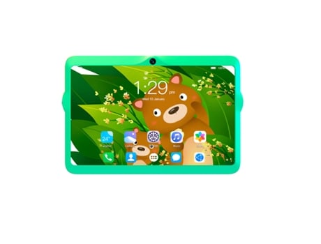 TECHKIDZ Tablet Tátil Android 5.1 para Crianças 7 Polegadas Modelo Monkey Verde