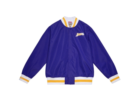 Fato de Treino de Homem para Fitness MITCHELL & NESS Botões Los Angeles Roxo (XL)