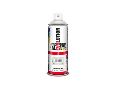 Tinta em spray Pintyplus Evolution RAL 9002 Branco/Cinzento 400 ml