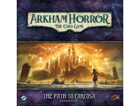 Jogo de Cartas  Arkham Horror LCG: Path to Carcosa (Idade Mínima: 14 Anos - Dificuldade: Intermédio)