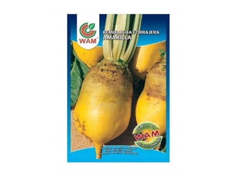 Semillas de Remolacha Forrajera Amarilla WAM 250 Gr