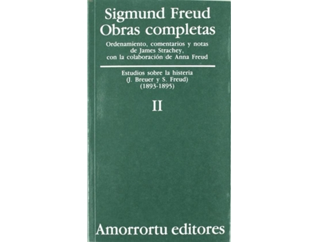 Livro O.C Freud 2 Estudios Sobre La Histeria de Sigmund Freud