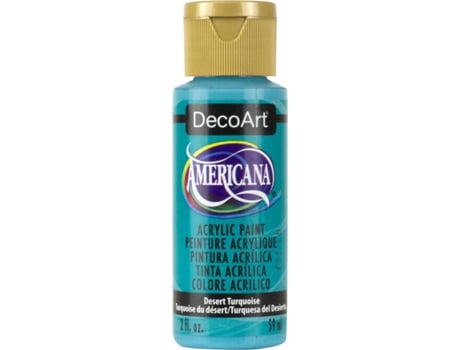 Tinta Acrílica AMERICANA Azul Turquesa DAO44-3 (59 ml)