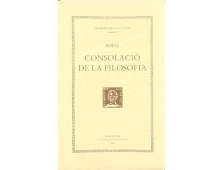 Livro Consolació De La Filosofia de Vários Autores (Catalão)