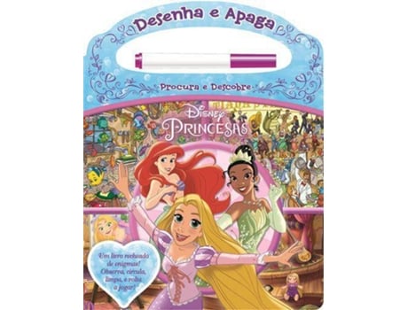 Livro Princesas - Desenha e Apaga, Procura e Descobre de VVAA (Português)