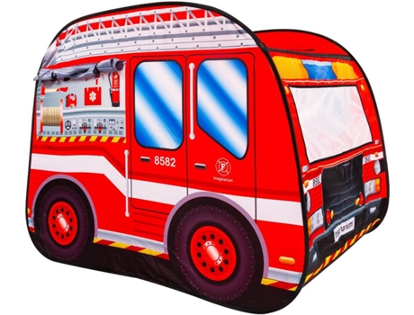 Tenda  Poppy Firetruck (Idade Mínima: 3 - 90x90x120 cm)