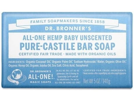 Champô Líquido DR. BRONNER'S Pure Castile (140 gr)