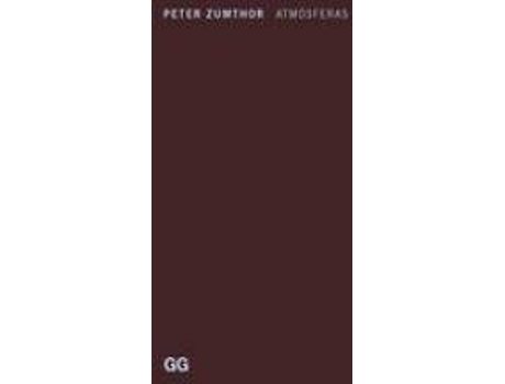 Livro Atmósferas de Peter Zumthor (Espanhol)