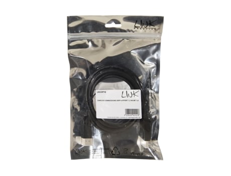 Link Accessori Lkcdp18 Cabo Displayport 1,8 M Preto CAVI