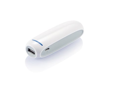 Carregador Portatil DESIGN GIFTS Abs (Capacidade 2600mAh - Branco)