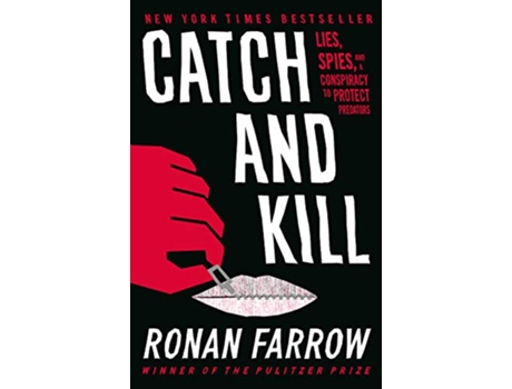 Livro Catch and Kill de Ronan Farrow (Inglês - Capa Dura)