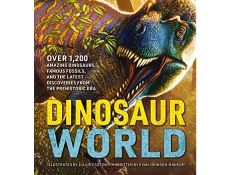 Livro Dinosaur World de Evan Johnson-Ransom (Inglês - Capa Dura)