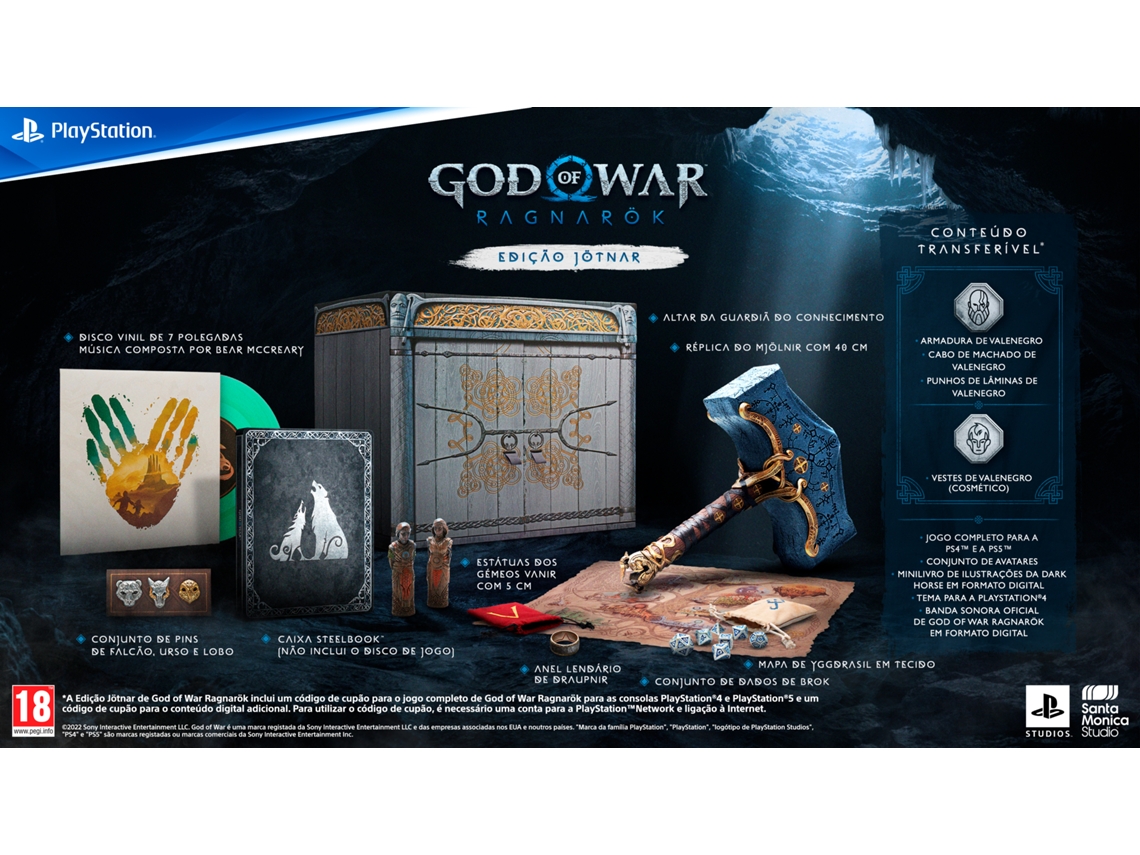 Jogo God of War Ragnarok Jotna…