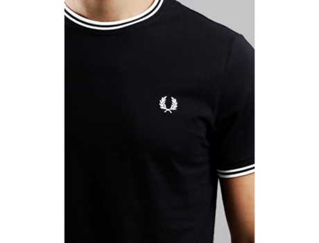 Fred Perry Twin Tipped T-Shirt Black