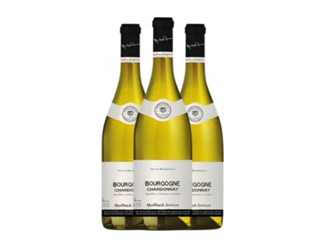 Vinho branco MOILLARD GRIVOT Chardonnay Bourgogne Crianza (0.75 L - 3 Unidades)