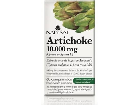 Suplemento Alimentar NATYSAL Artichoke (60 comprimidos)