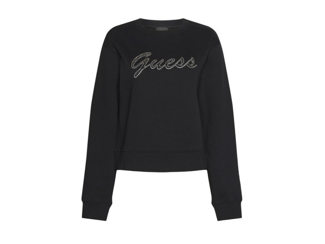 GUESS® Sweatshirt logo à frente e lateral Mulher