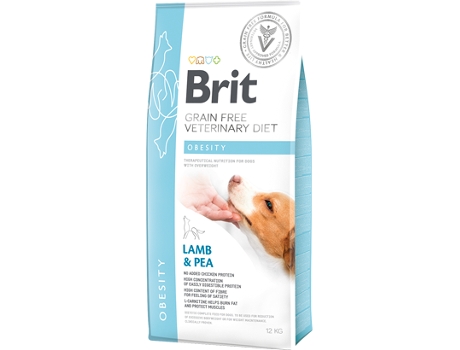 Brit Veterinary Diet Dog Obesity Grain-Free Lamb & Pea 2 kg