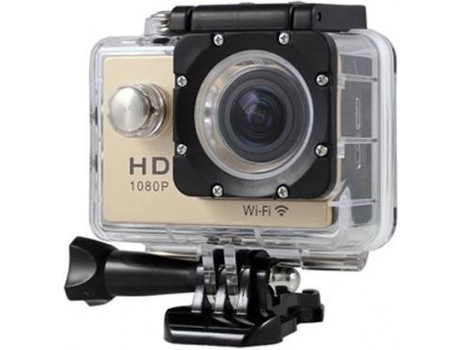 Action Cam LKS Sport 1080p (Amarelo)