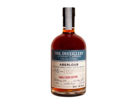 Whisky Single Malt ABERLOUR Single Cask Edition Butt 16 Anos Garrafa Medium (0.5 L - 1 Unidade)