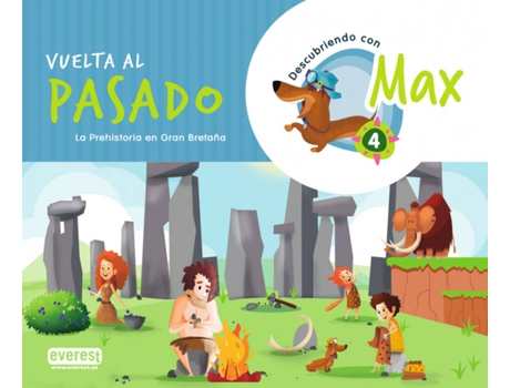 Livro Descubriendo Con Max 4. Vuelta Al Pasado. Libro Del Alumno. de Equipo Descubriendo Con Max (Espanhol)