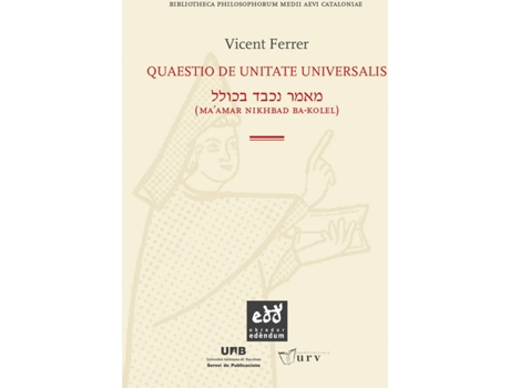 Livro Quaestio De Unitate Universalis de Vicent Ferrer (Latim)