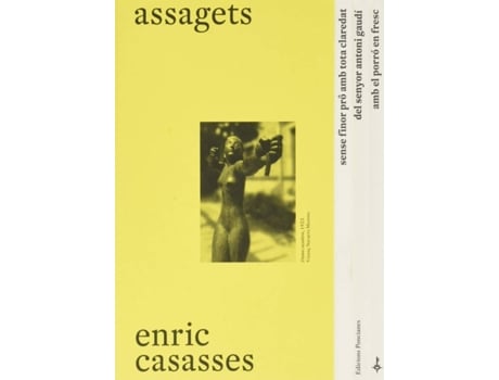 Livro Assagets de Enric Casasses (Catalão)