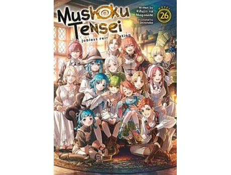 Livro Mushoku Tensei Jobless Reincarnation Vol. 26 de Rifujin Na Magonote (Inglês)