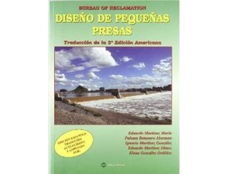 Livro Diseño De Pequeñas Presas de AaVv (Espanhol)