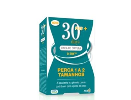 Suplemento Emagrecimento Linha Cintura D-tox 30 DAYS