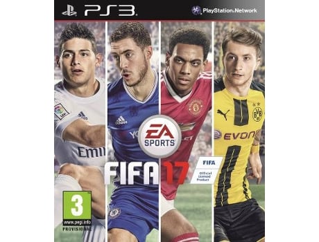 Jogo PS3 FIFA 17