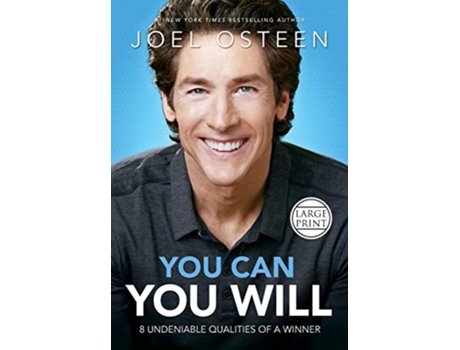 Livro You Can, You Will de Joel Osteen (Inglês - Capa Dura)