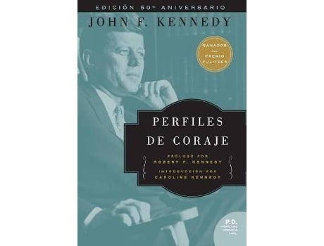 Livro Perfiles de Coraje de John F. Kennedy, Lido por Horacio Mancilla (Espanhol)