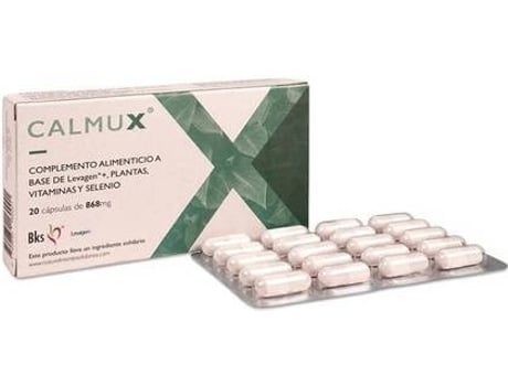 Suplemento Alimentar BIOKSAN PHARMA Calmux (20 cápsulas)