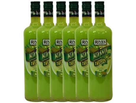 Licor RIVES Rives Blue Tropic Kiwi (1 L - 6 unidades)