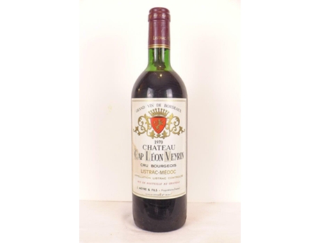 Vinho Tinto CHÂTEAU CAP LÉON VEYRIN 1970 (75 cl - 1 unidade)