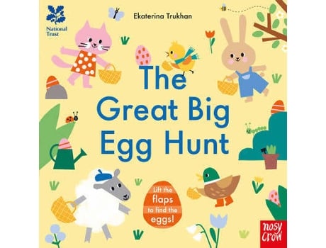 Livro National Trust: The Great Big Egg Hunt de Ekaterina Trukhan (Inglês)