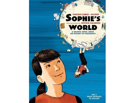 Livro Sophie’s World Vol I de Jostein Gaarder e Vincent Zabus (Inglês)