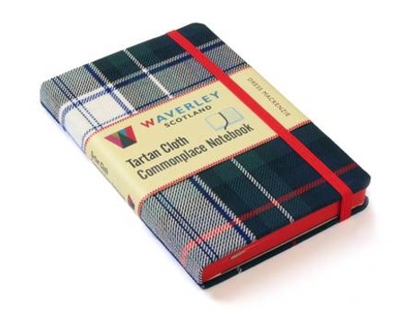 Livro waverley (m): dress mackenzie tartan cloth commonplace notebook de waverley scotland (inglês)