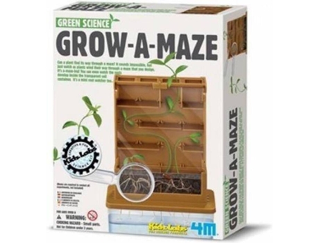 Construção 4M Green Science: Grow a Maze (Idade Mínima: 8)