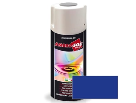 Spray Acrílico Azul/Ultramarino Ral-5002 400Ml AMBROSOL