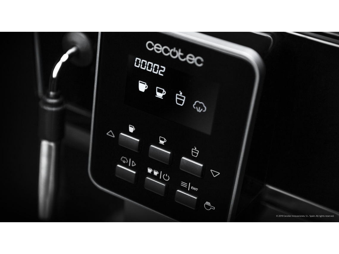 Macchina da caffè Power Matic-ccino Serie 6000 Nera Cecotec